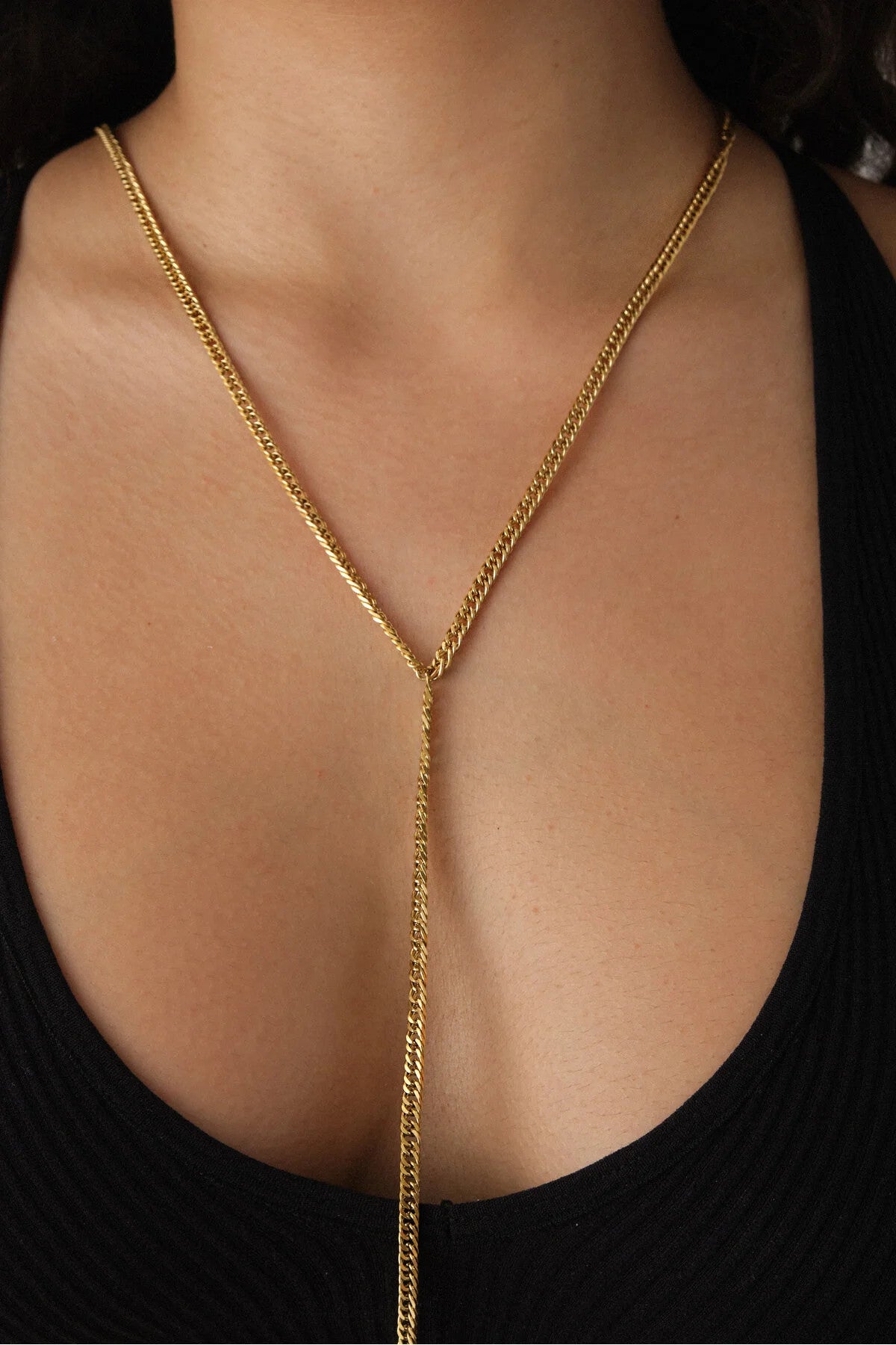 Çelik Almak Gurmet Vücut Zinciri 3mm Denizde Yazın Günlük Kullanıma Uygun Kararmaz 60,25,60+15cm