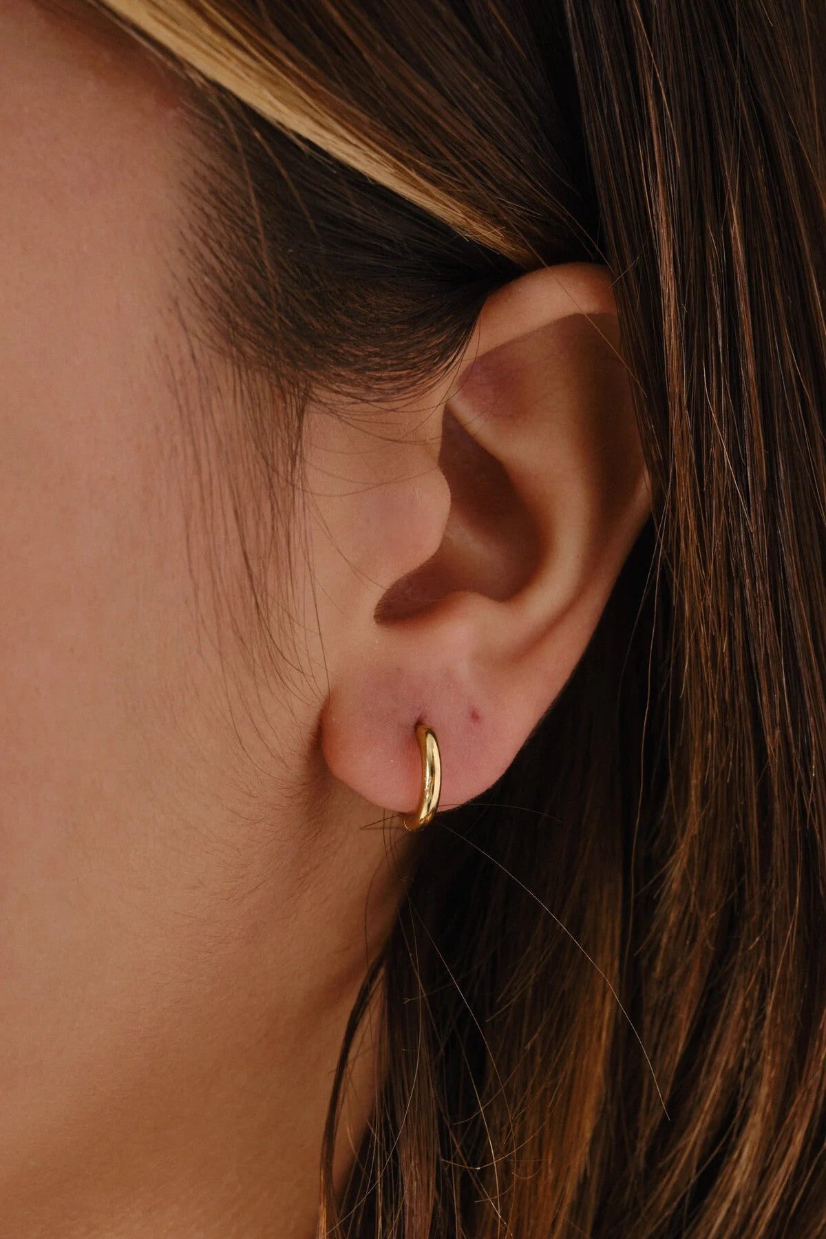 Çelik Halka Küpe Kararmaz Çap 1.2cm Günlük Kullanıma Uygun Boru Küpe