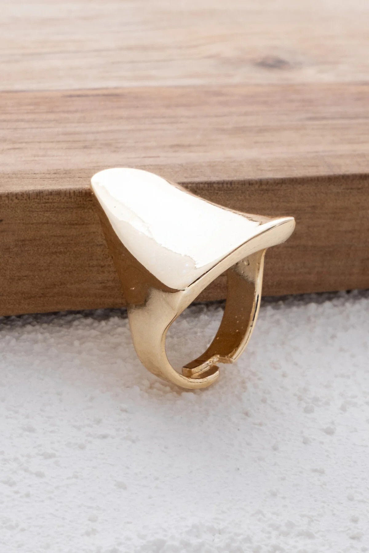 Büyük Dikdörtgen Plaka Yüzük Eğimli Plaka Free Size Ayarlanabilir Ölçü