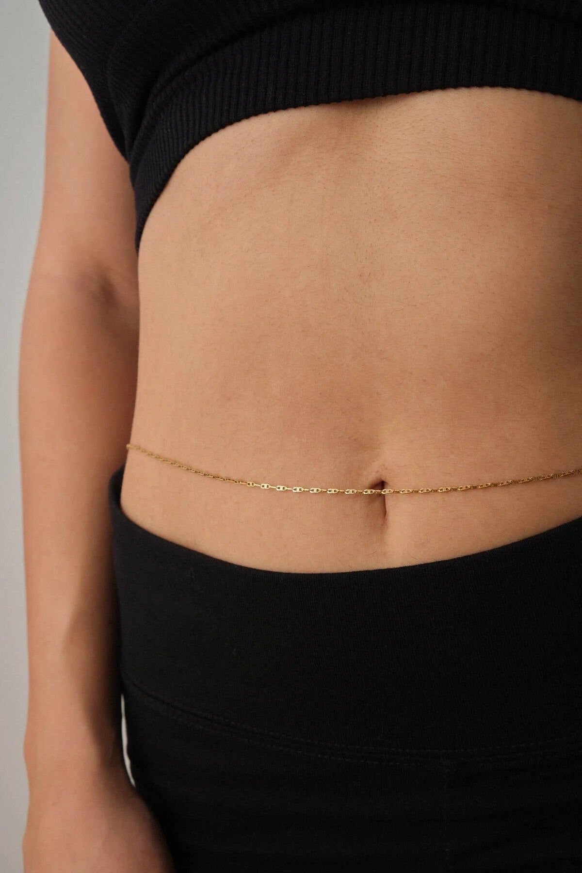 Çelik Dokulu Fermuar Model Bel Zinciri Dudak Zinciri 1mm 60+75cm Kararmaz Günlük Kullanıma Uygun