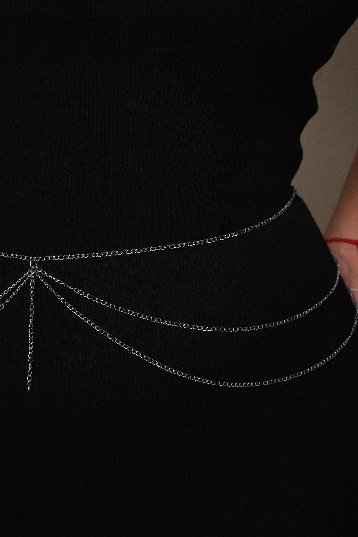 Çelik Örümcek Vücut Zinciri 2mm Denizde Yazın Günlük Kullanıma Uygun Kararmaz 75cm