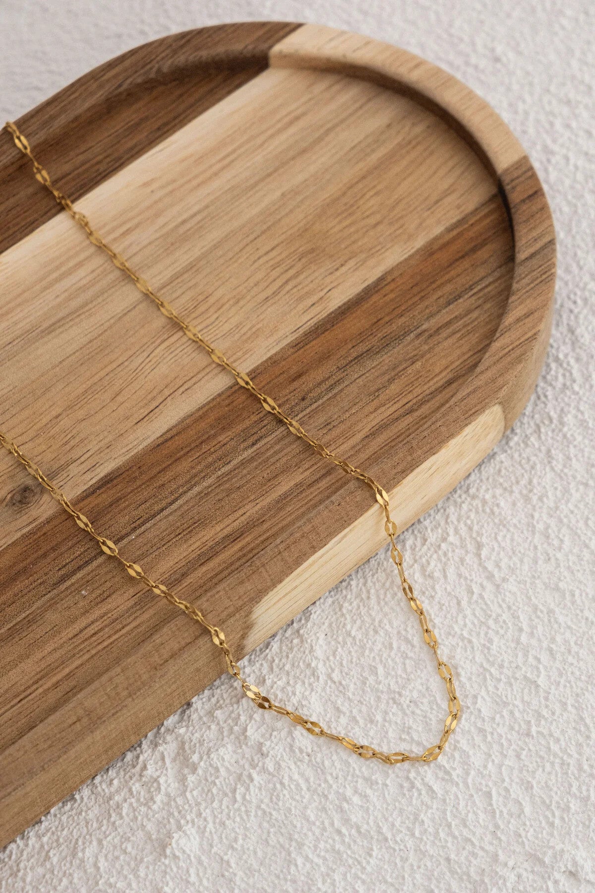 Çelik Dudak Zincir Kolye Ince Singapur Sarma Burgu Aynalı Kolye 2mm Zarif Minimal