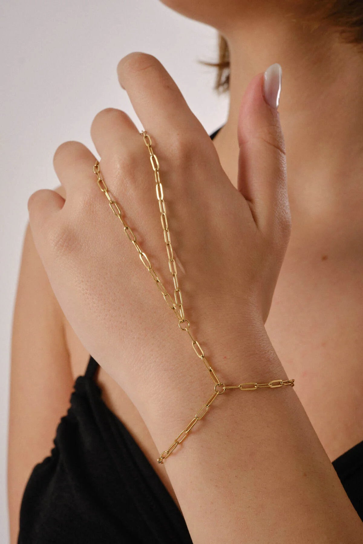 Çelik Ataç Şahmeran İnce Aynalı Zincir Şahmeran Bileklik