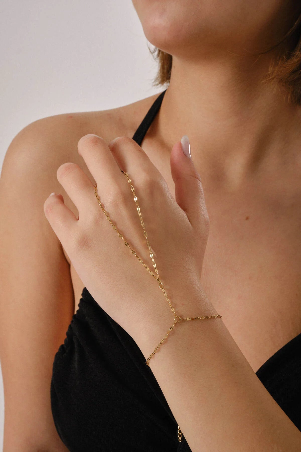 Çelik Dudak Şahmeran Aynalı Zincir Şahmeran Bileklik