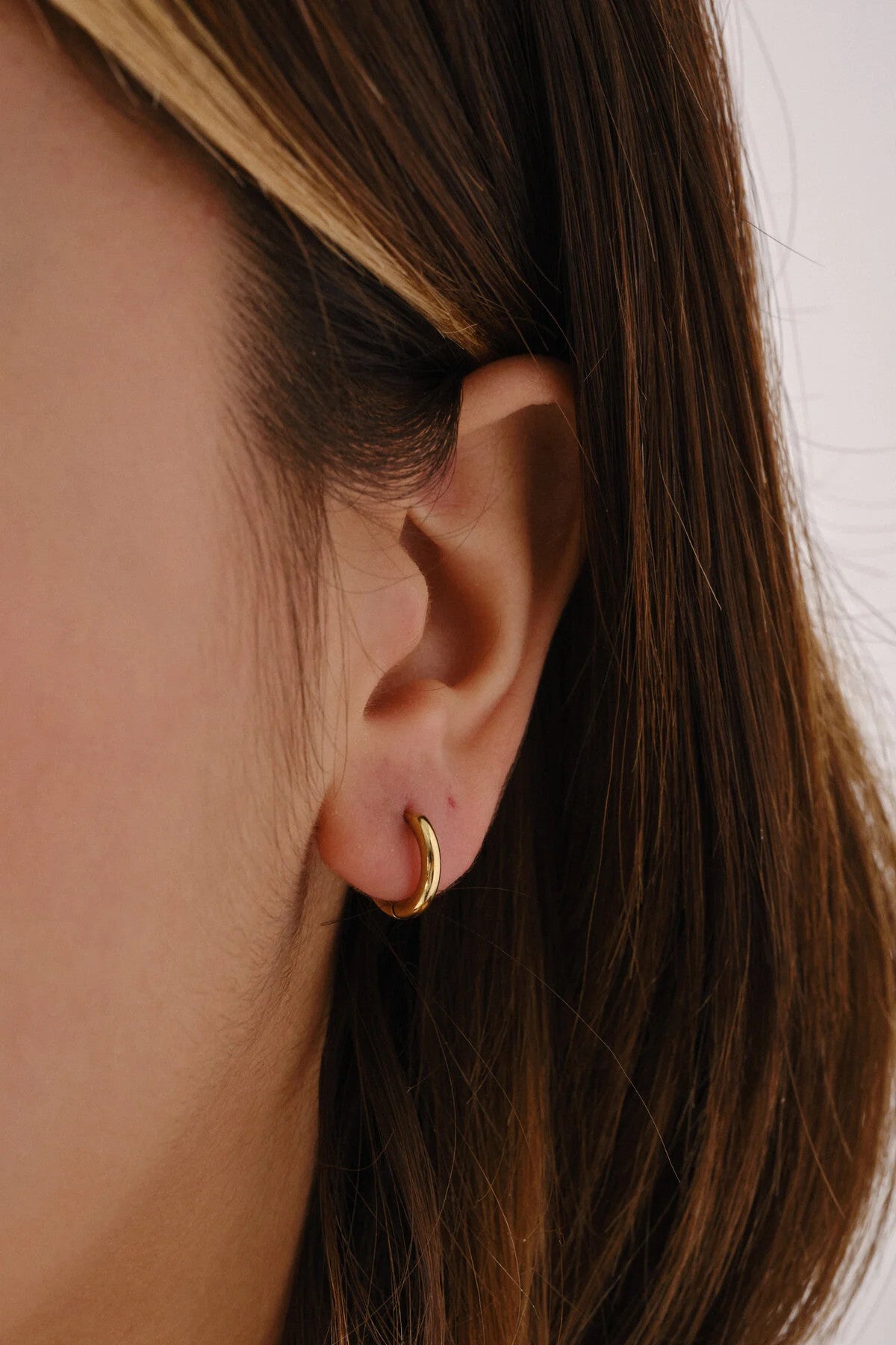 Çelik Halka Küpe Kararmaz Çap 1.2cm Günlük Kullanıma Uygun Boru Küpe