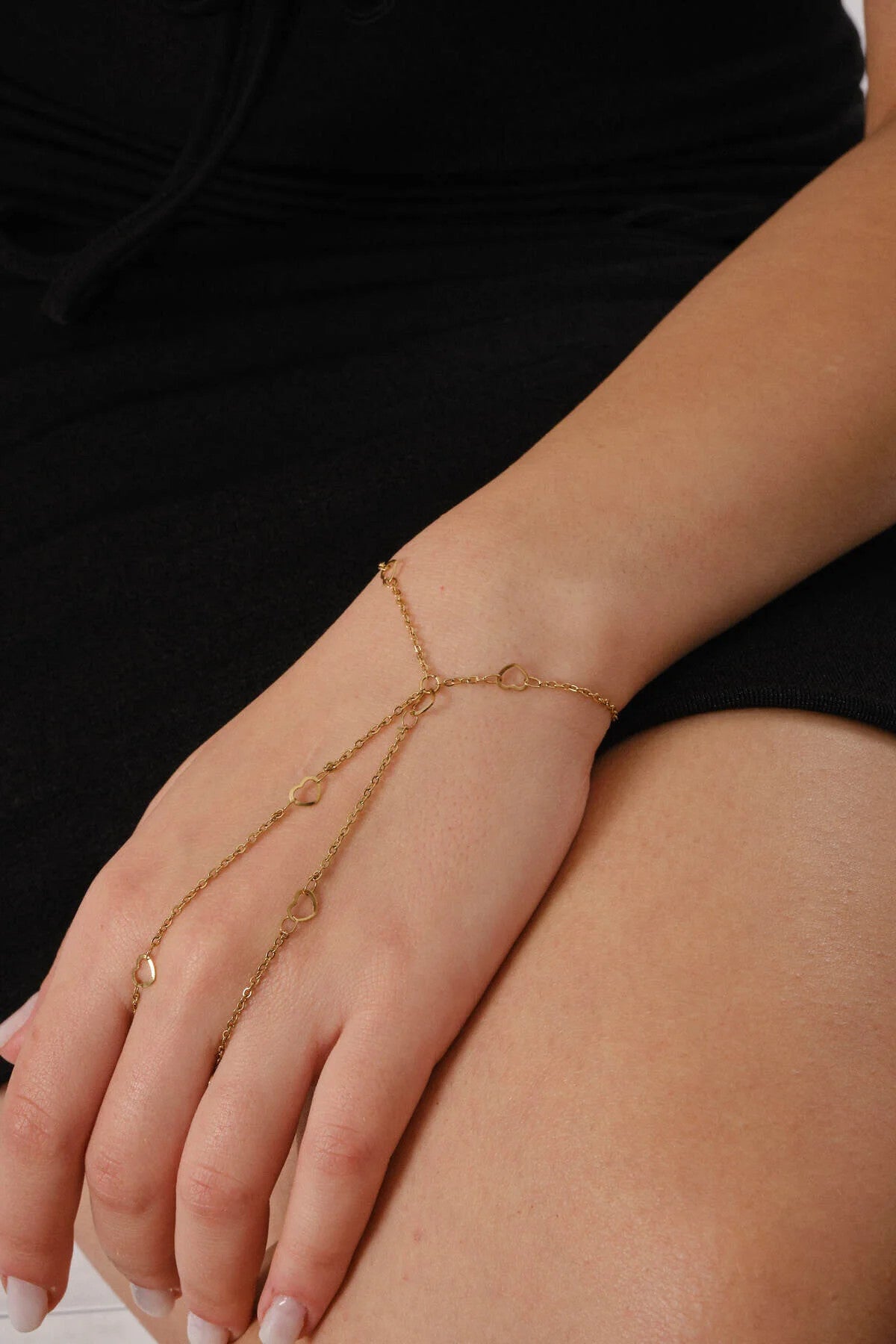 Çelik Kalp Şahmeran Kalpli Zincir Şahmeran Bileklik