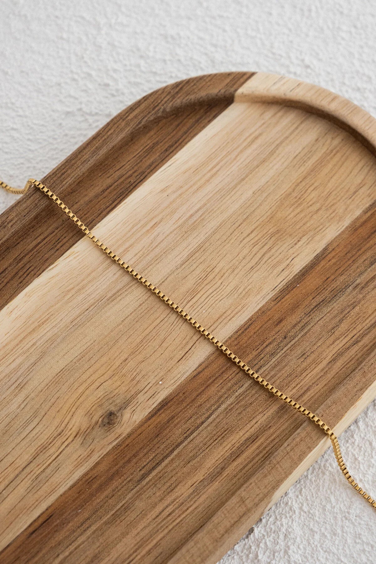 Çelik Kutu Kare Zincir Bileklik İnce Box Küba Zincir 1mm Zarif Minimal 17cm+4cm&21cm