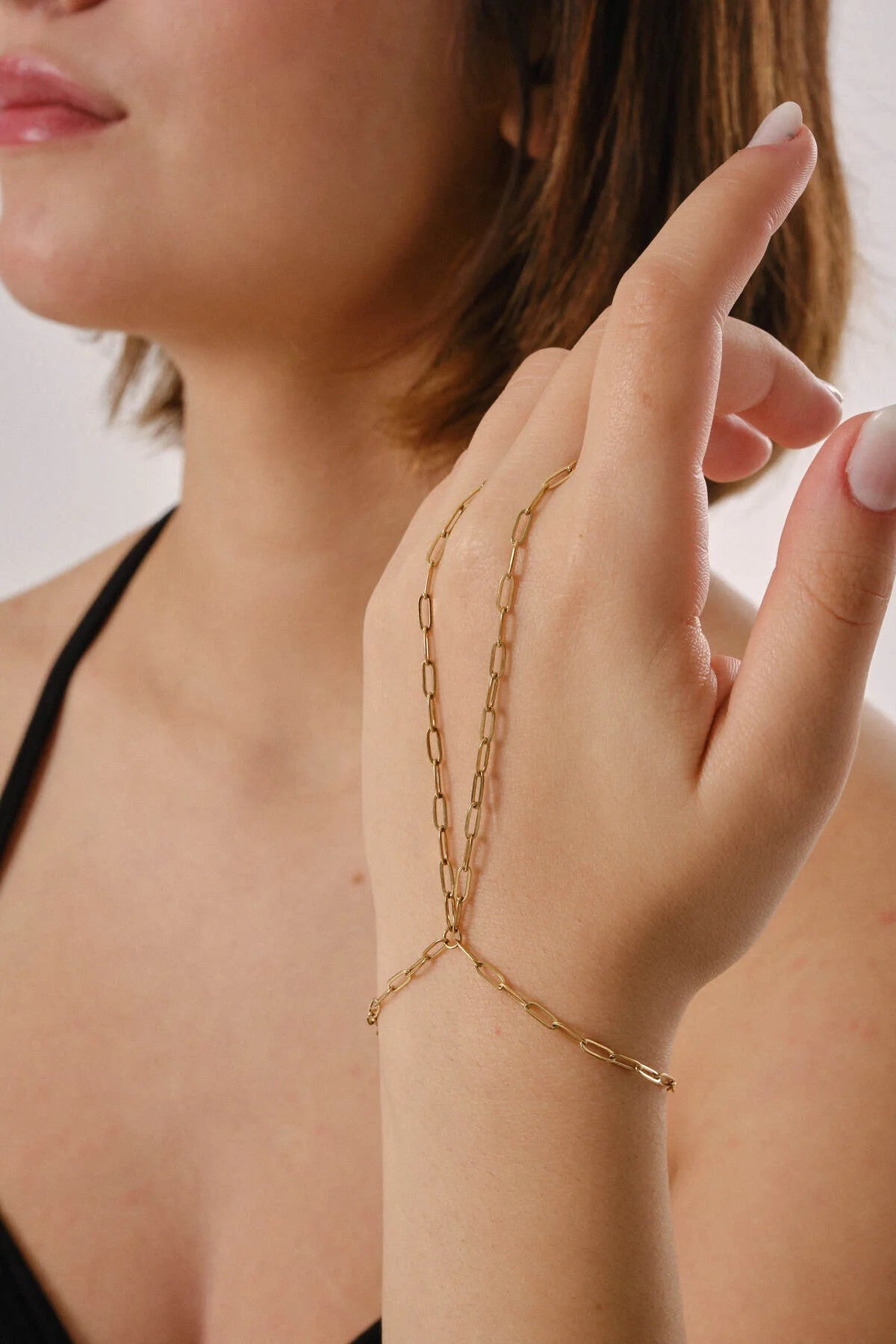 Çelik Ataç Şahmeran İnce Aynalı Zincir Şahmeran Bileklik