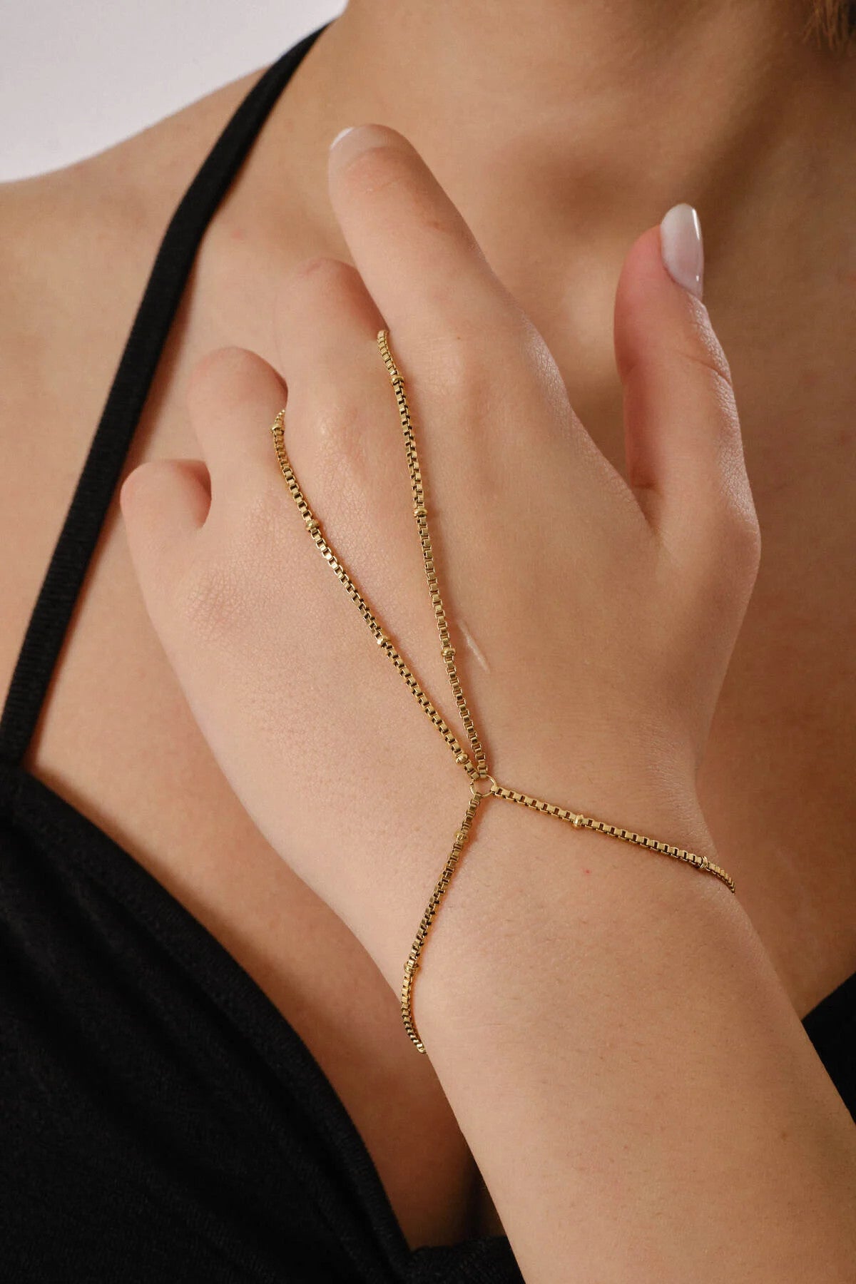 Çelik Toplu Kutu Kare Şahmeran Kutu Kare Zincir Şahmeran Bileklik