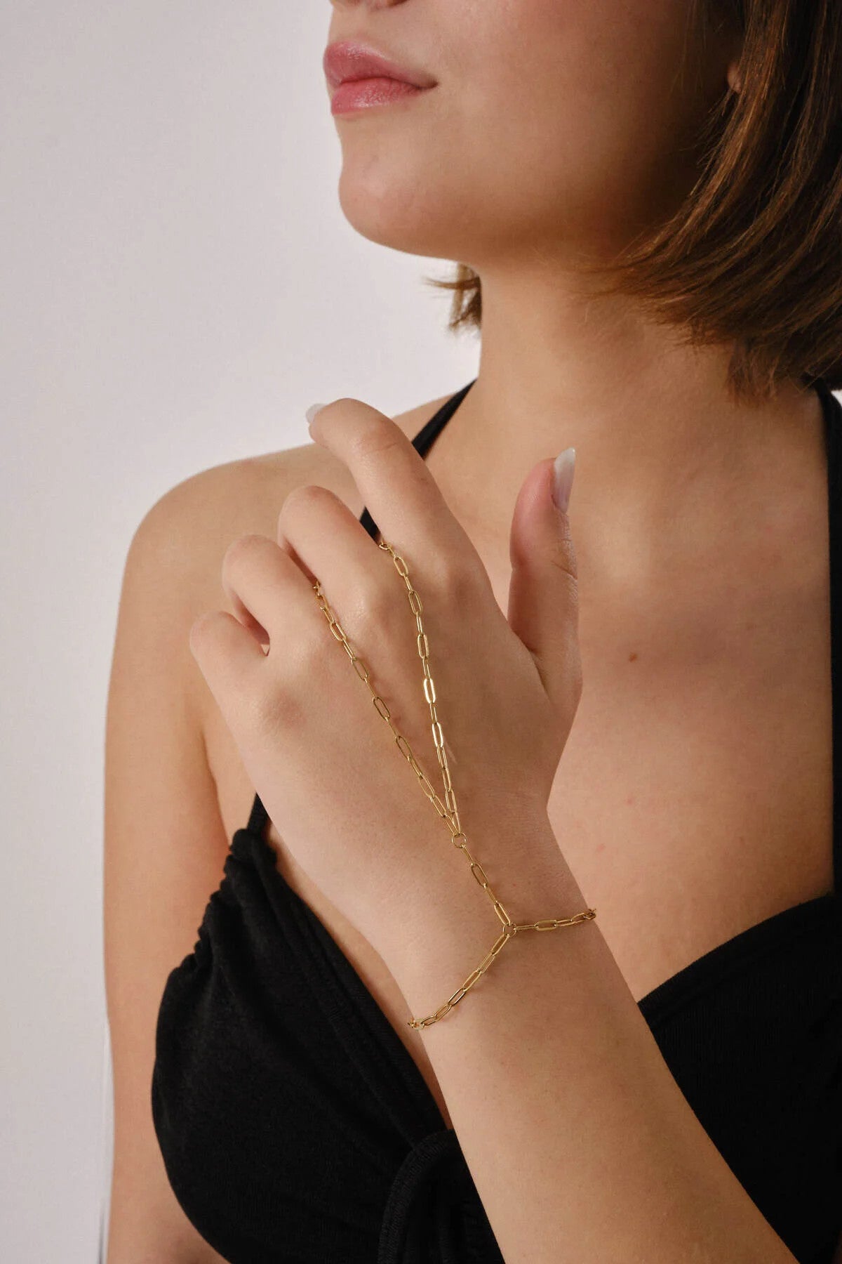 Çelik Ataç Şahmeran İnce Aynalı Zincir Şahmeran Bileklik