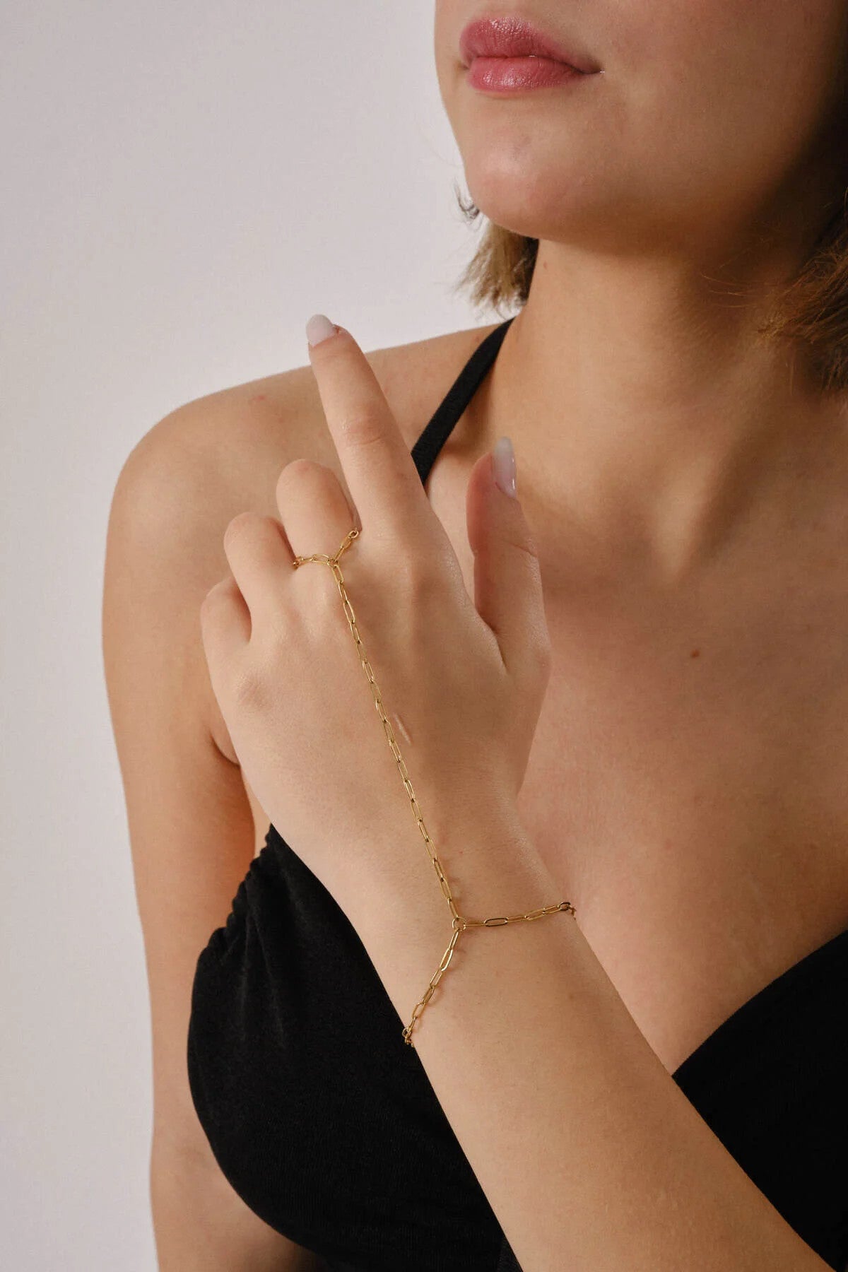 Çelik Ataç Şahmeran İnce Aynalı Zincir Şahmeran Bileklik