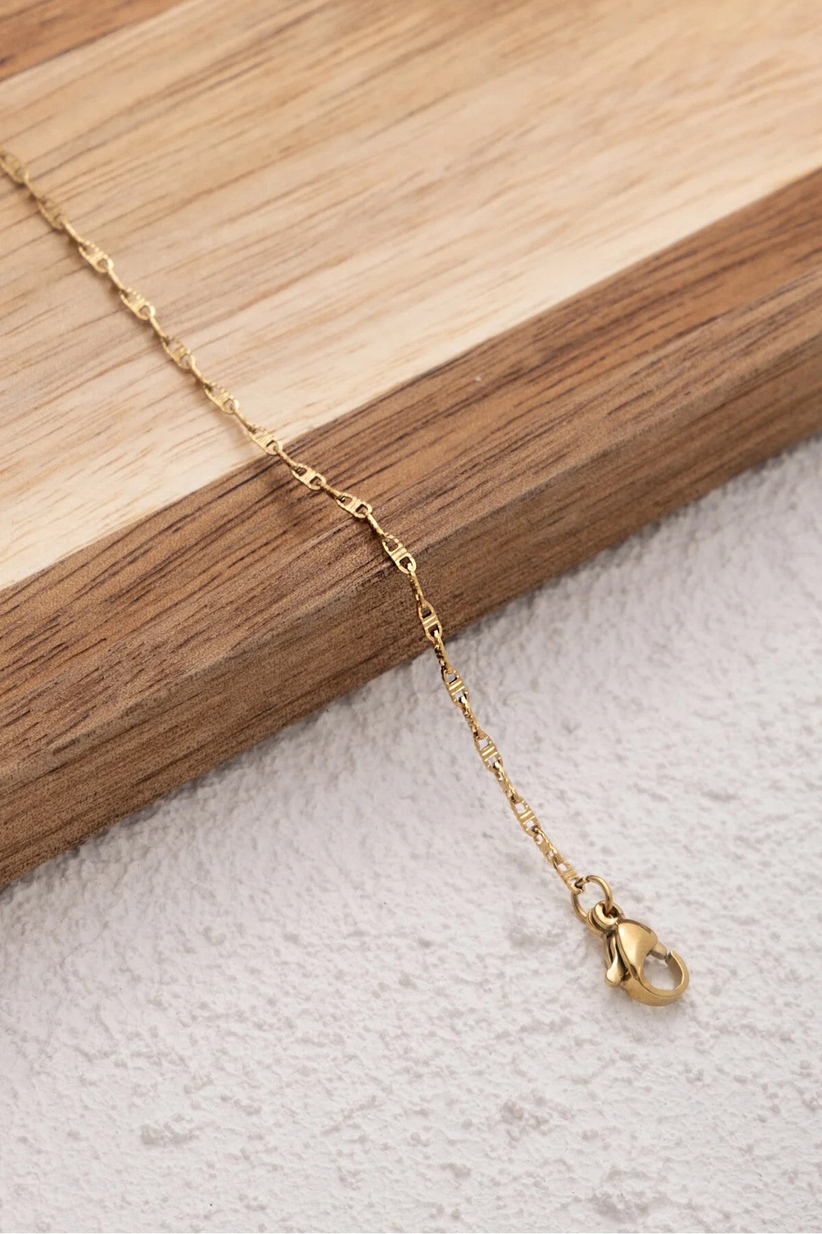 Çelik Dokulu Fermuar Model Bel Zinciri Dudak Zinciri 1mm 60+75cm Kararmaz Günlük Kullanıma Uygun