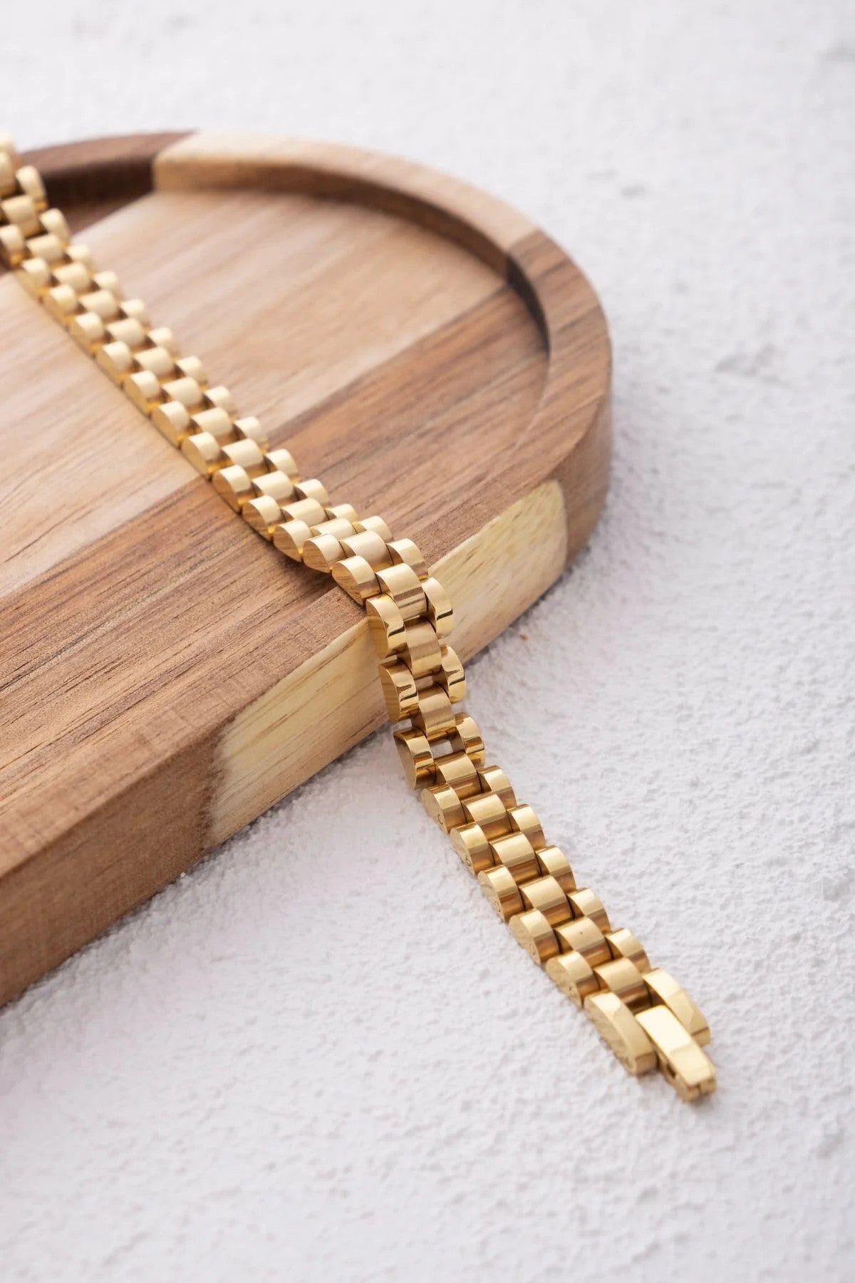 Çelik Bileklik Kararmaz Unisex 21cm