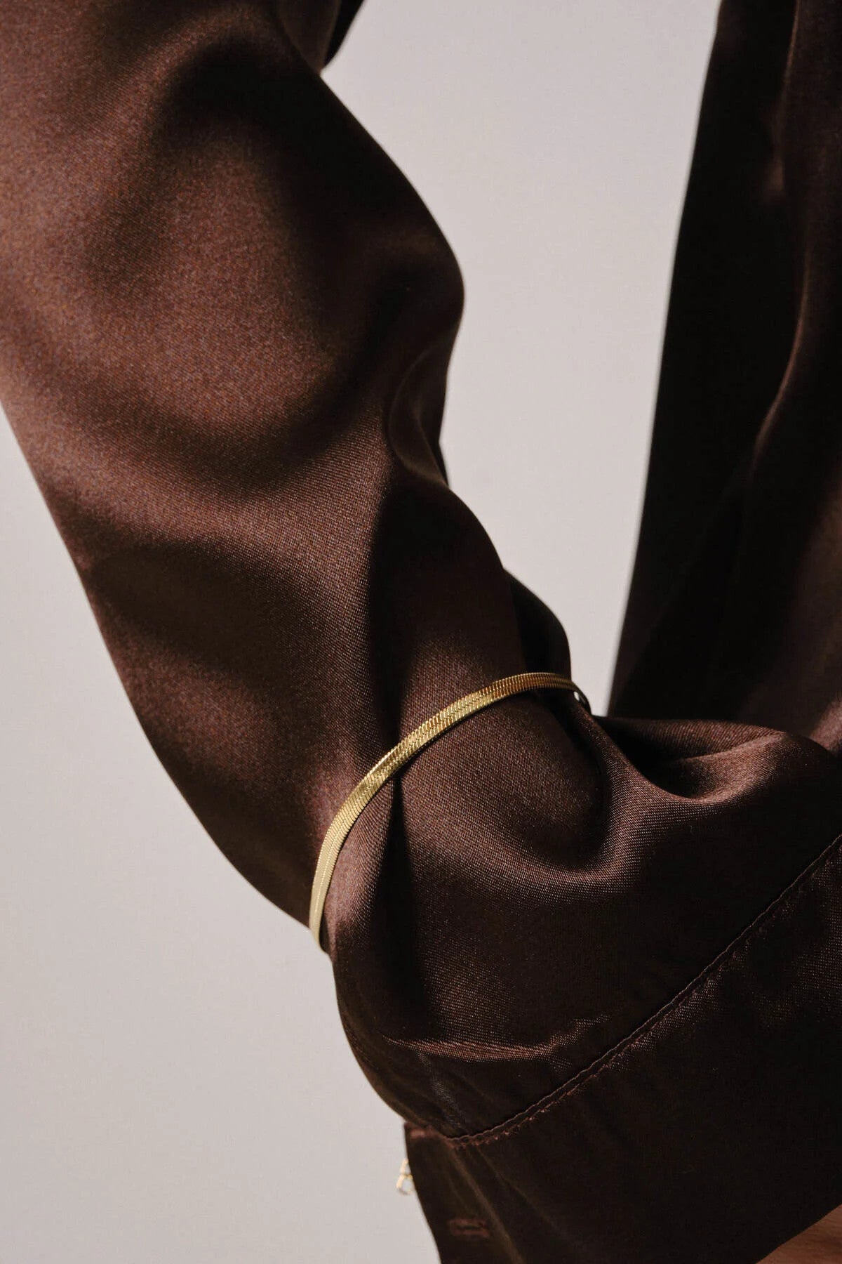 Çelik İtalyan Zinciri Bileklik 18cm+5cm Kararmaz