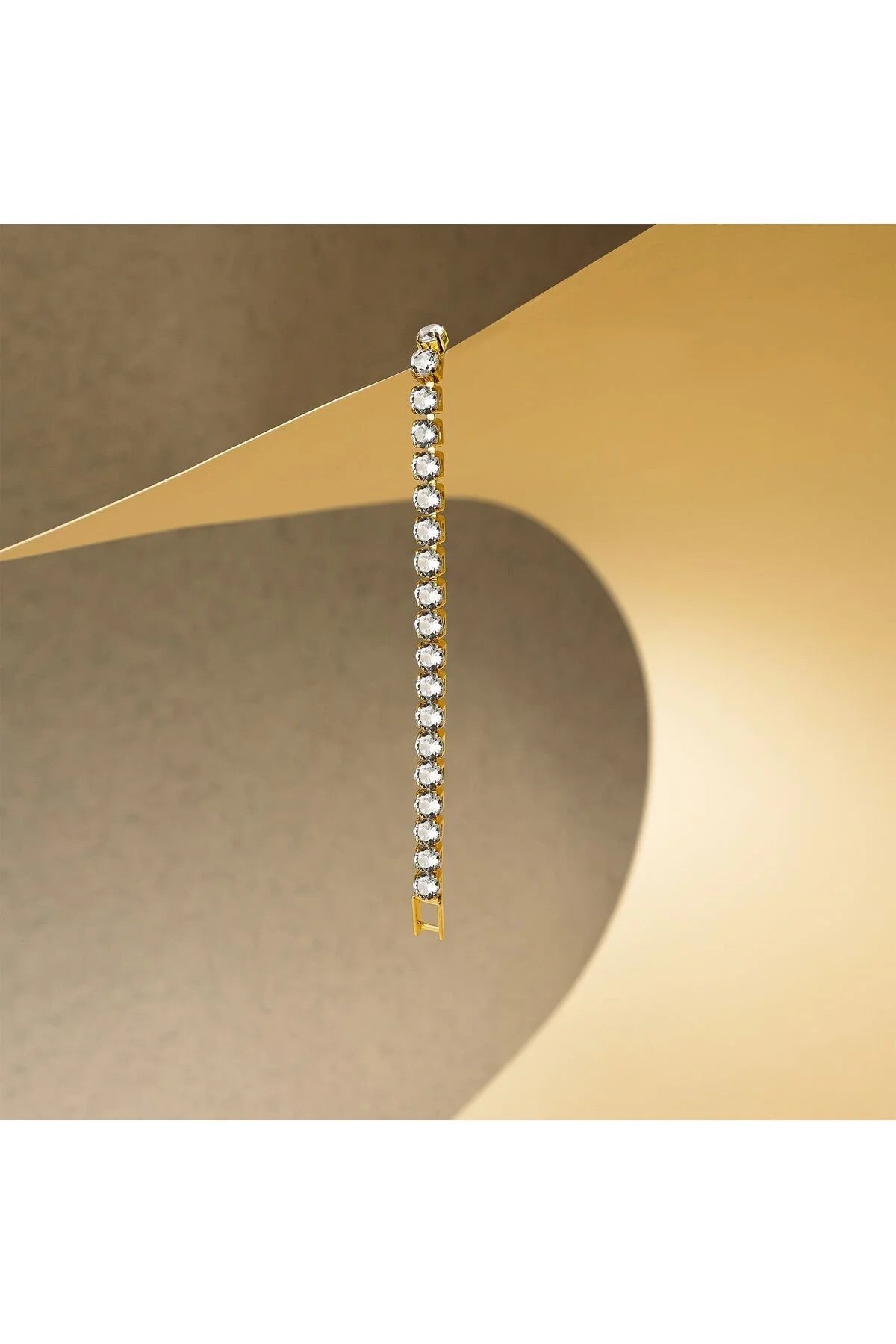 Vıp Seri Su Yolu Bileklik Tek Taş Sıralı Suyolu Bilezik