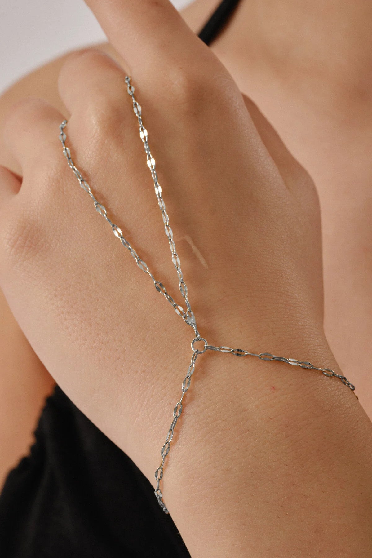 Çelik Dudak Şahmeran Aynalı Zincir Şahmeran Bileklik