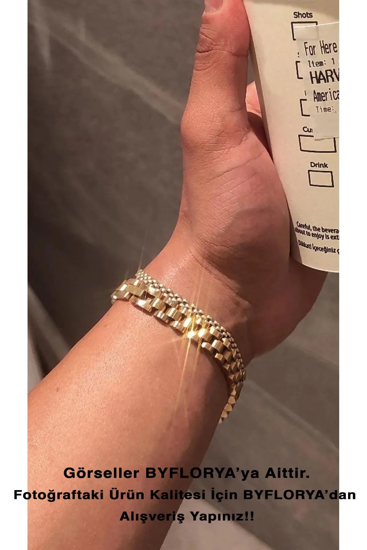 Çelik Bileklik Kararmaz Unisex 21cm