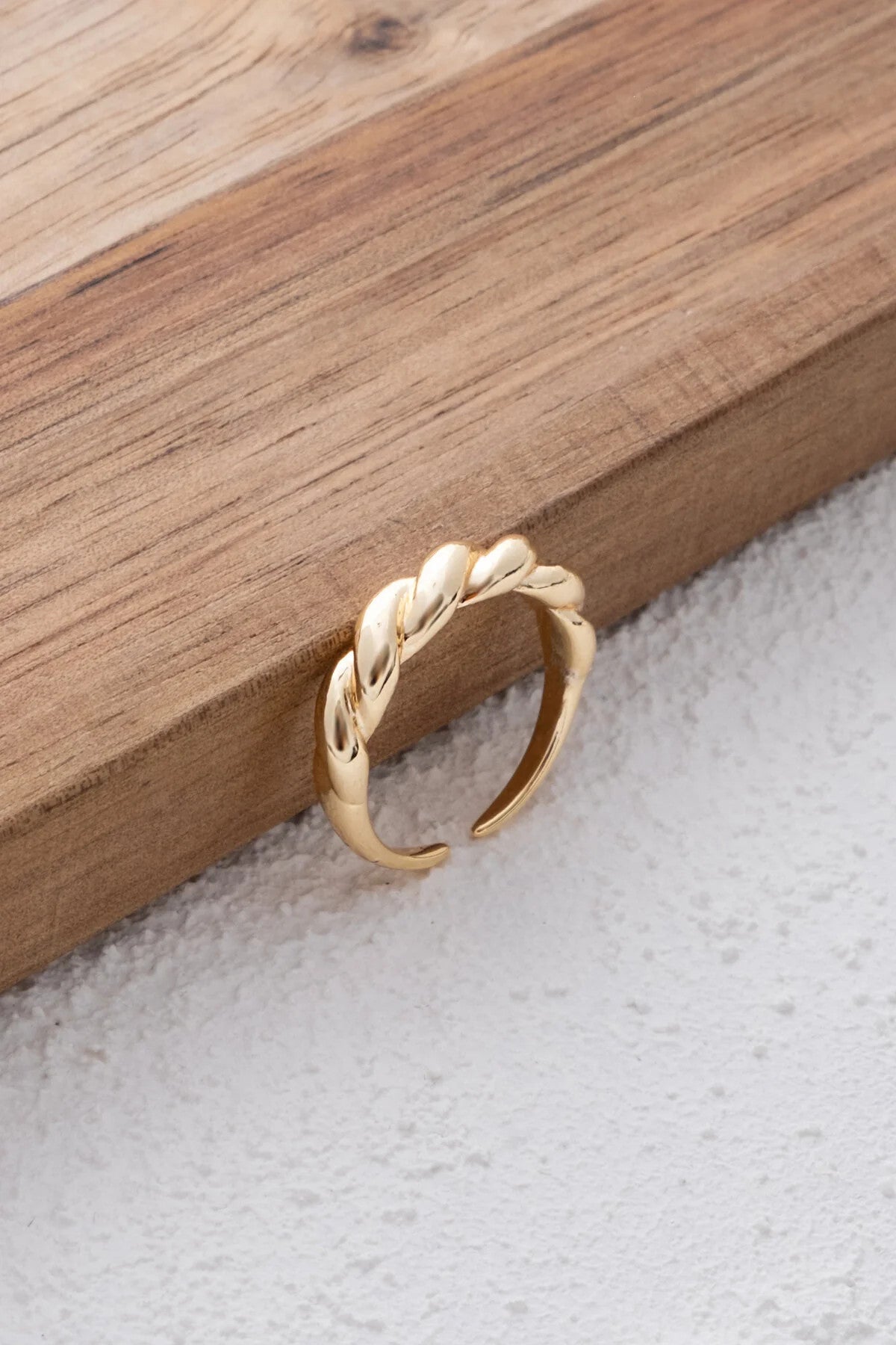 İnce Burgu Yüzük Sarmal Plaka Free Size Ayarlanabilir Ölçü