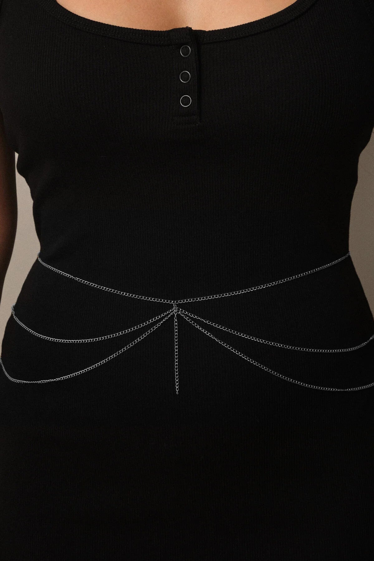 Çelik Örümcek Vücut Zinciri 2mm Denizde Yazın Günlük Kullanıma Uygun Kararmaz 75cm