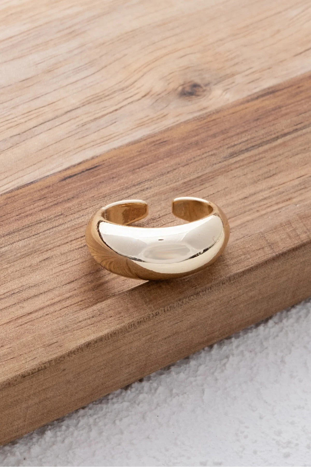 Bombeli Yüzük Plakalı Free Size Ayarlanabilir Ölçü