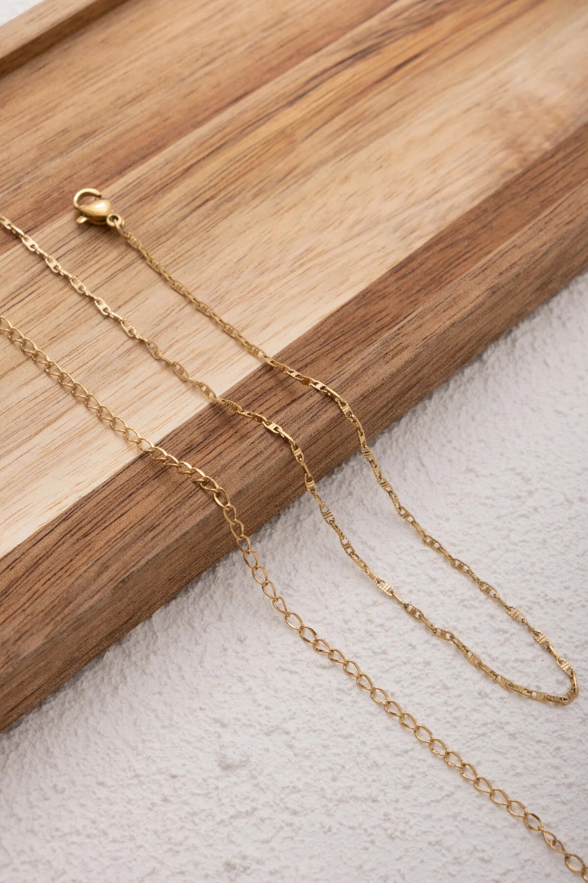 Çelik Dokulu Fermuar Model Bel Zinciri Dudak Zinciri 1mm 60+75cm Kararmaz Günlük Kullanıma Uygun