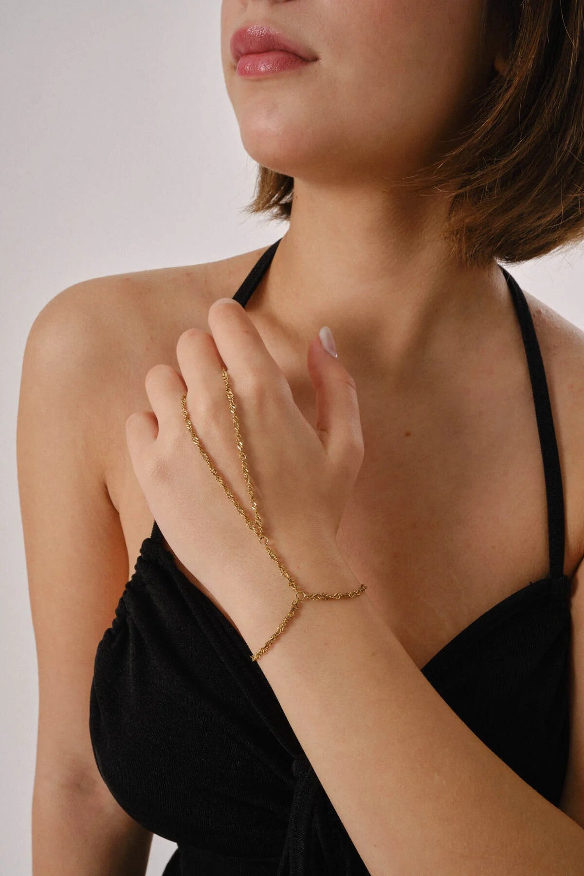 Çelik Singapur Şahmeran Burgu Zincir Şahmeran Bileklik