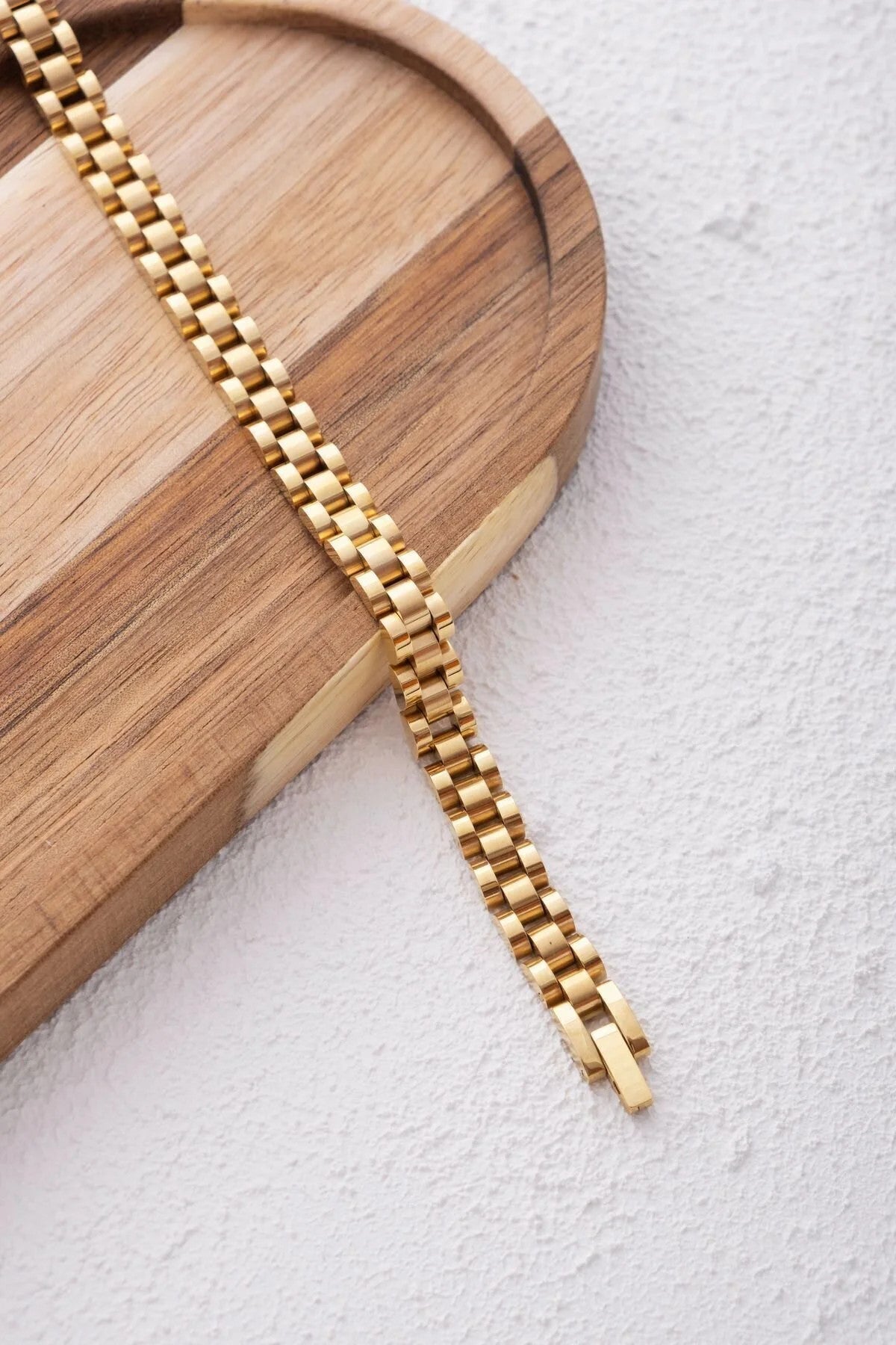 Çelik Bileklik Kararmaz Unisex 21cm