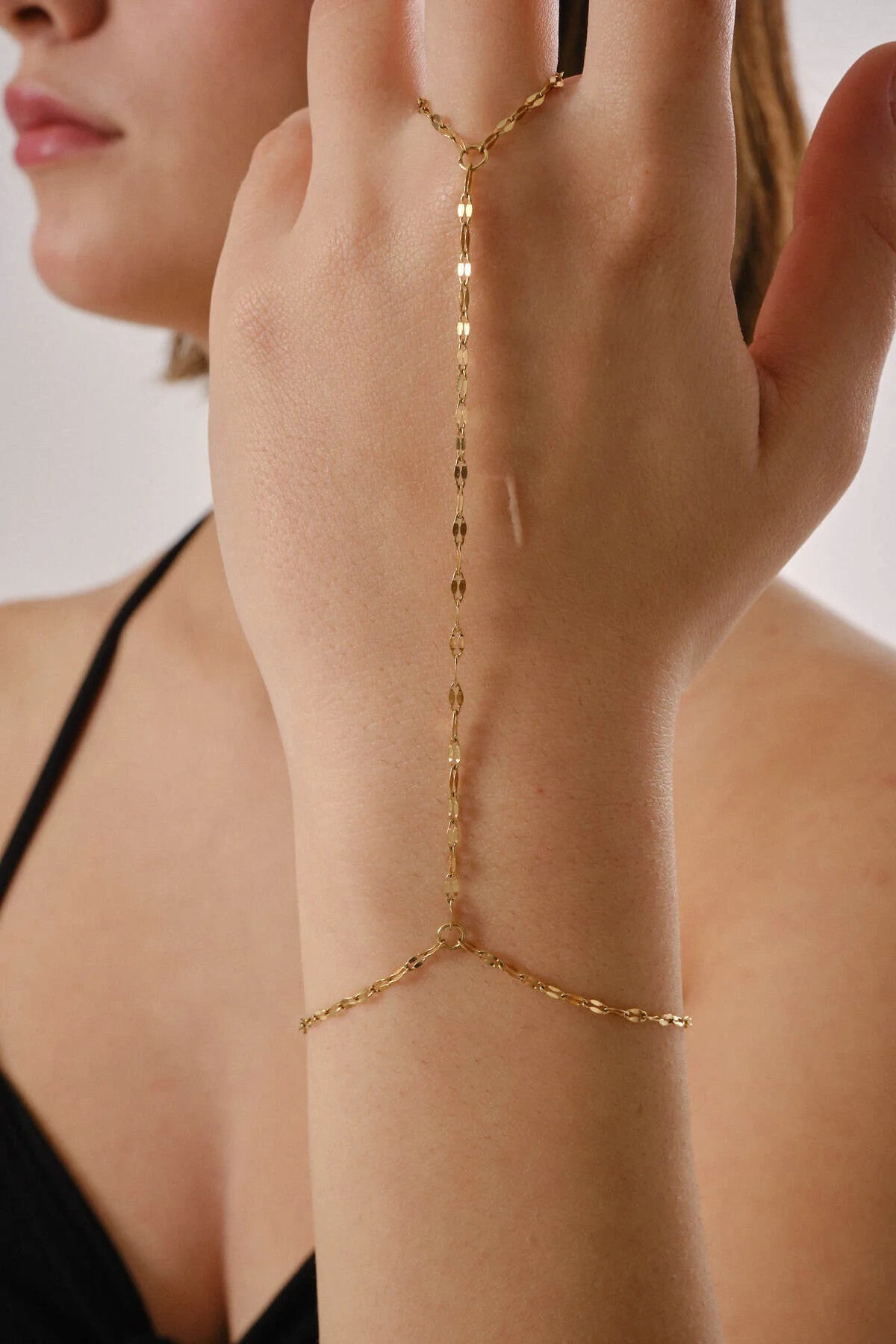 Çelik Dudak Şahmeran Aynalı Zincir Şahmeran Bileklik