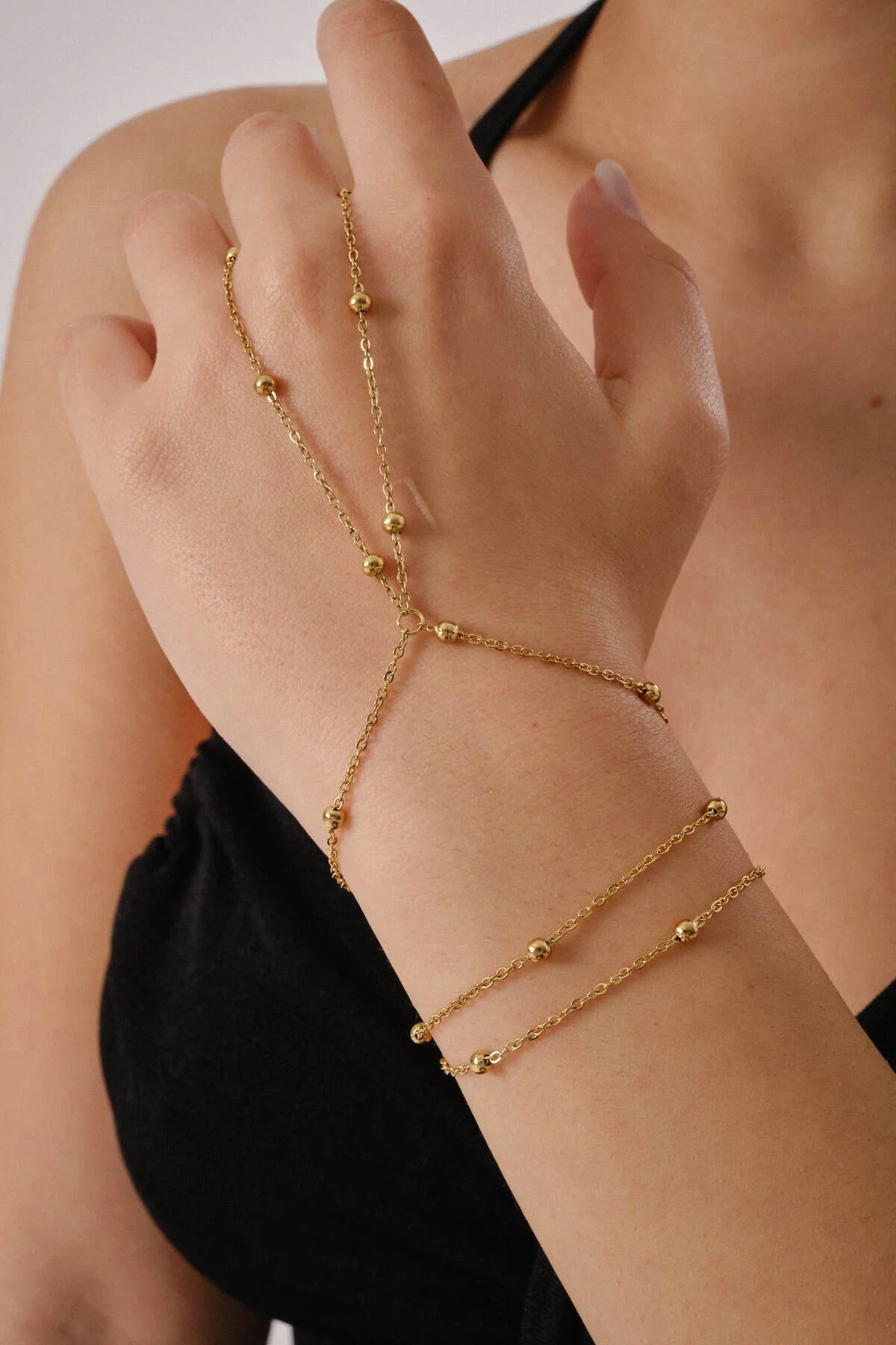 Çelik Dorika Şahmeran Toplu Çift Dolama Zincir Bileklik Şahmeran