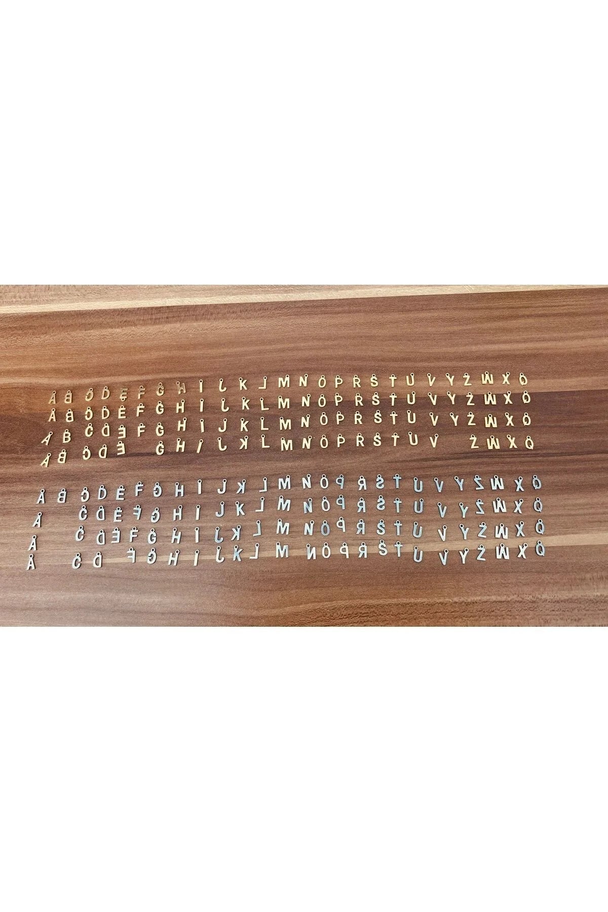 Çelik Harfli Top Ince Dorika Zincir Bileklik Harfli Bileklik Forse Zincir 1mm Minimal 17+4cm&21cm