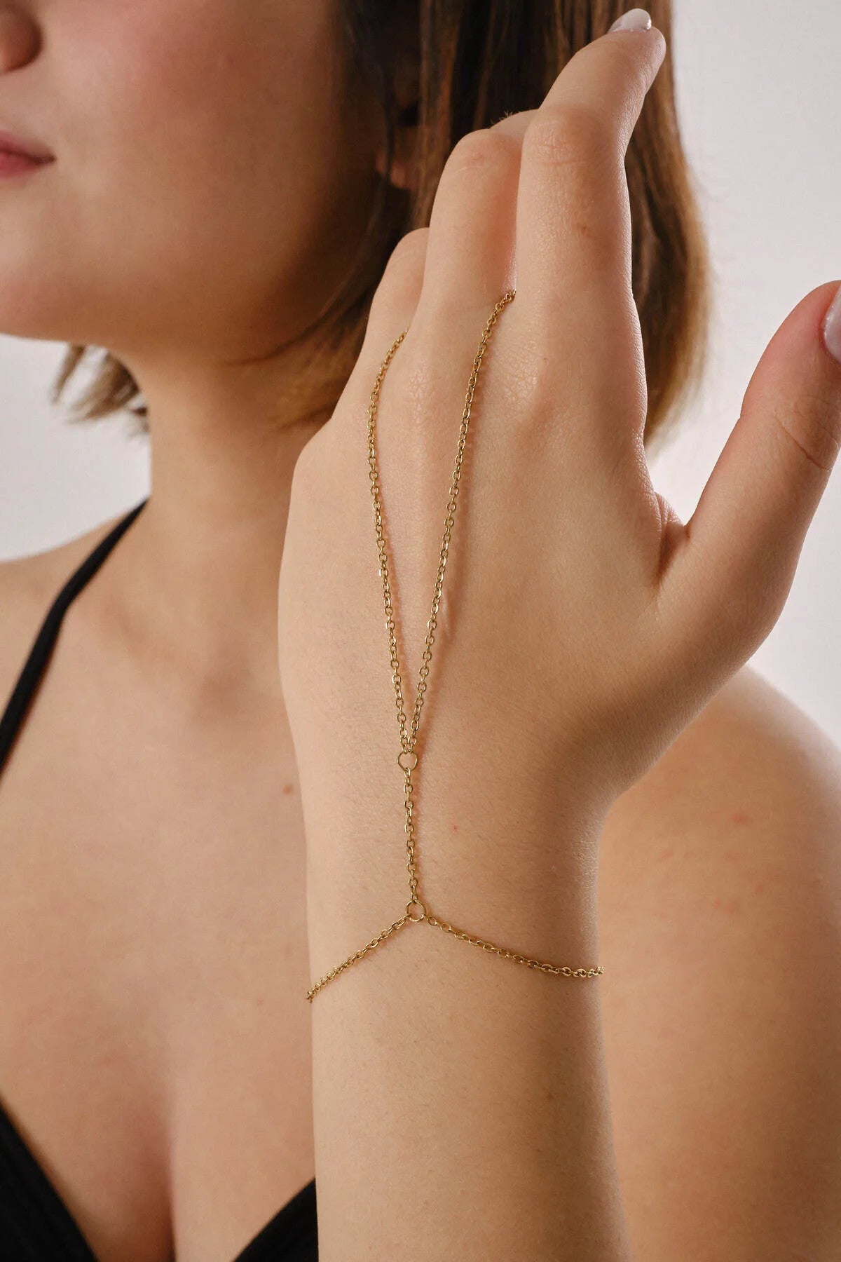 Çelik Zarif Şahmeran Forse Zincir Şahmeran Bileklik