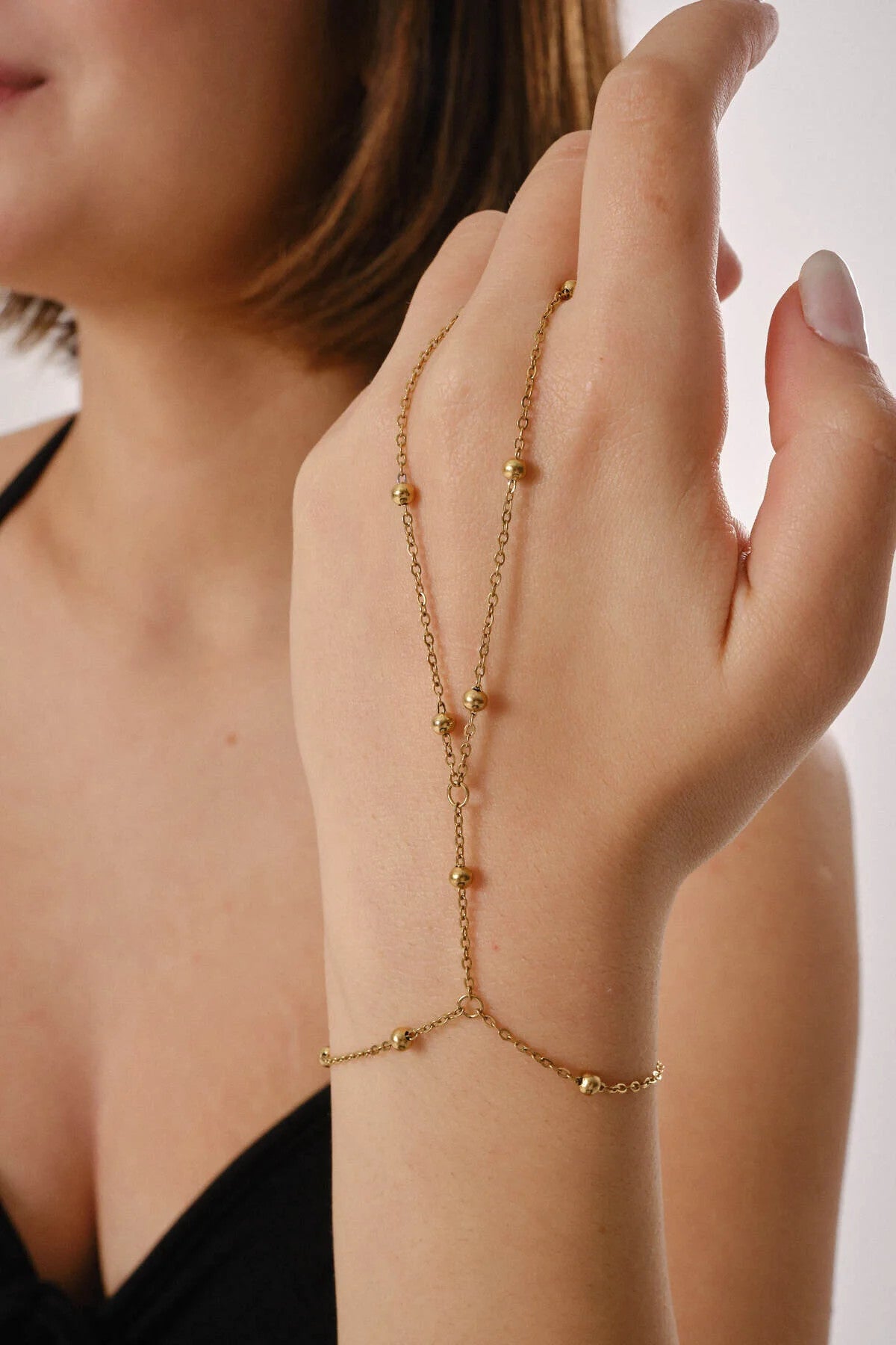 Çelik Dorika Şahmeran Toplu Zincir Bileklik Şahmeran