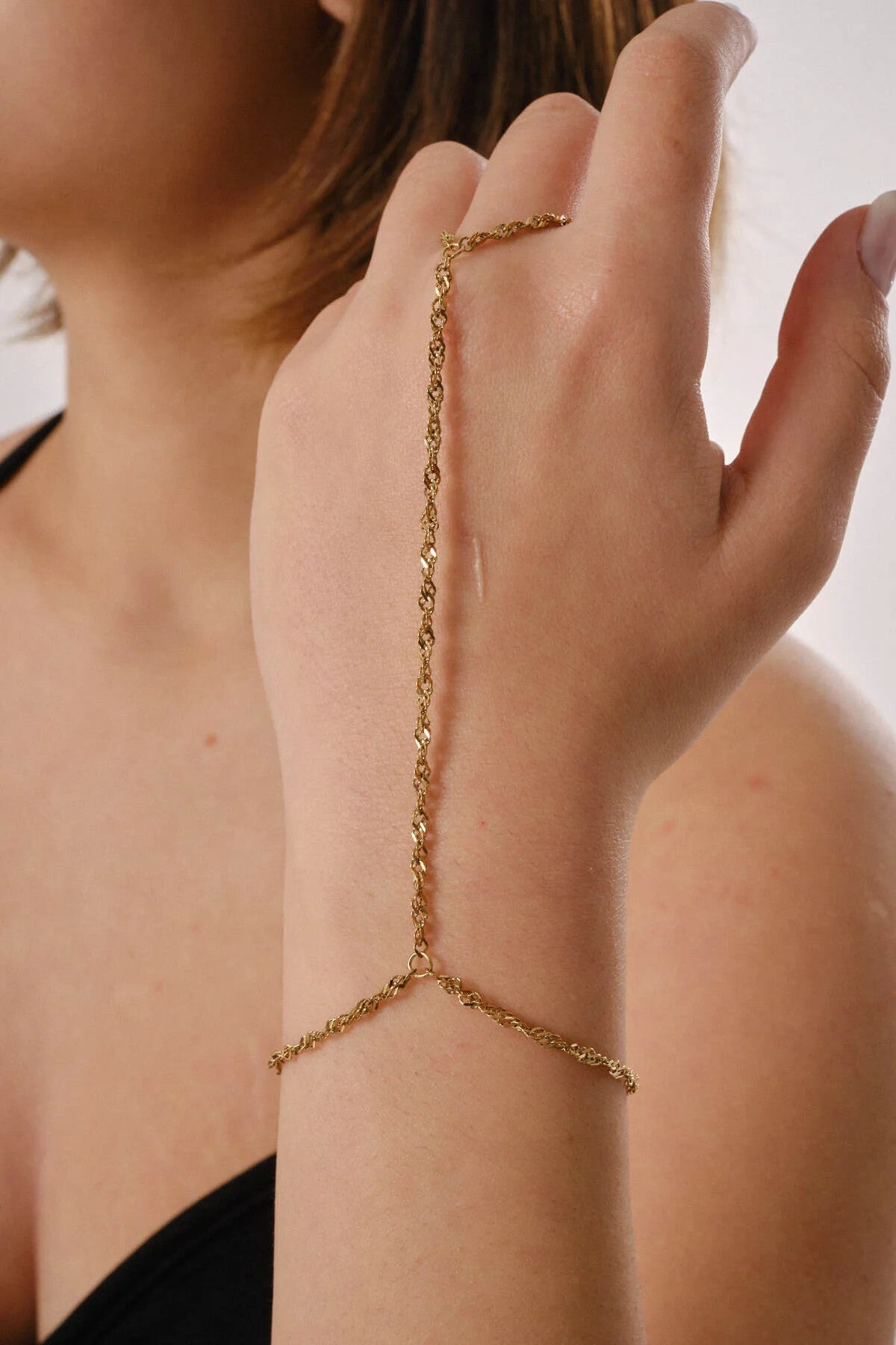 Çelik Singapur Şahmeran Burgu Zincir Şahmeran Bileklik