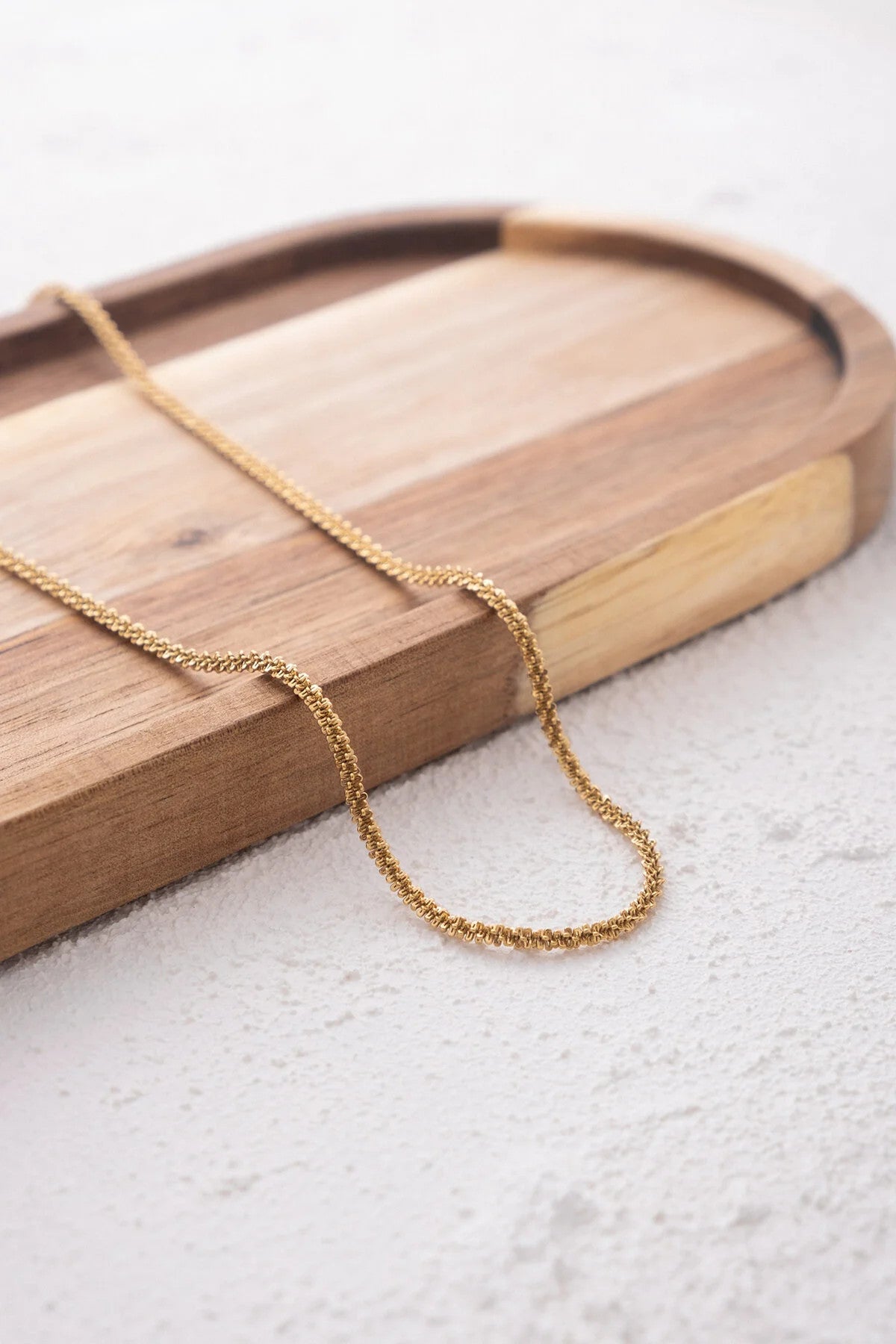 Çelik Halat Elmas Kolye Kararmaz Ezme Diken Zincir