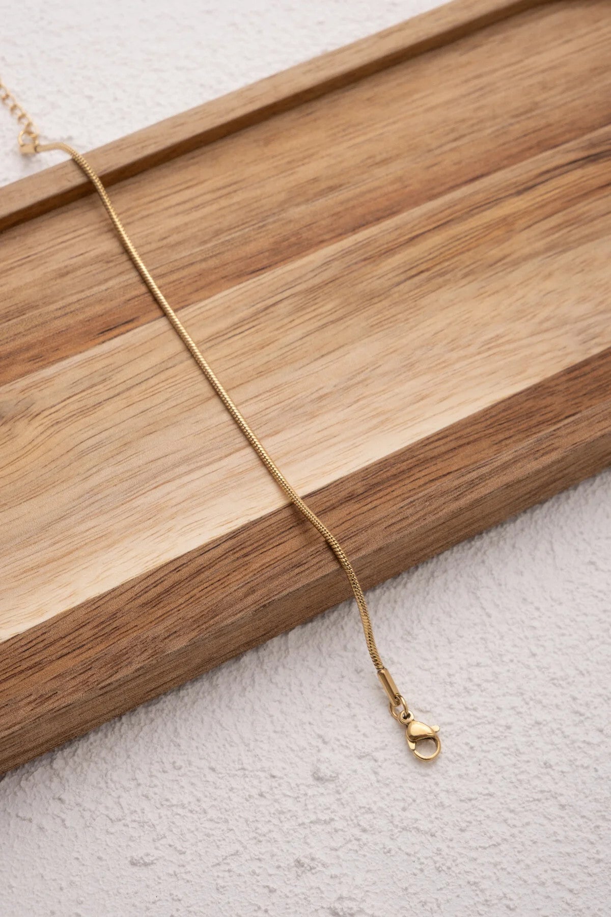 Çelik İnce Yuvarlak İtalyan Zincir Bileklik 1mm Kararmaz Günlük Kullanıma Uygun 17+6cm